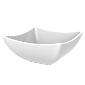 Durable Tasting Bowl SAN "Quadrata" White 95ml (6 Sztuk) 