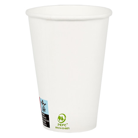 Kubki Papierowe 12Oz/360ml Białe Ø8,0cm (1.100 Sztuk)