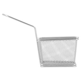 Mini Frytkownice Snackholder Stal 10x9x6cm (6 Sztuk)