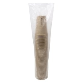 Kubki Papierowe 7 Oz/220ml Kraft-Kraft Ø7cml (50 Sztuks) 