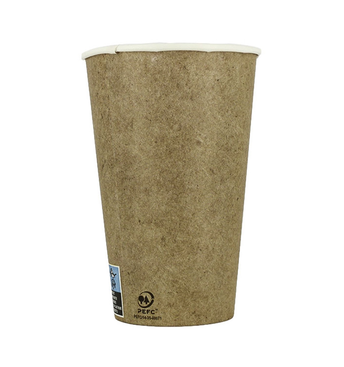 Kubki Papierowe 12Oz/360ml Kraft Ø7,5cm (1.100 Sztuk)