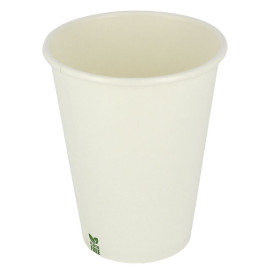 Kubek Papierowy Bez Plastiku 14 Oz/420ml Białe Ø9cm (50 Sztuk)