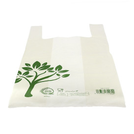 Reklamówki Zrywki Home Compost “Be Eco!” 50x60cm (500 Sztuk)