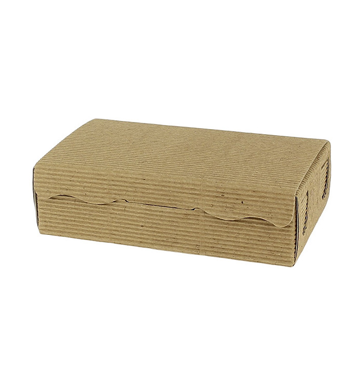 Pudełka na Czekoladki i Cukierki Kraft 14x8x3,5cm 250g (800 Sztuk)