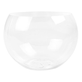 Tasting Plastic Bowl PS Sfere Shape Large Size Clear 150 ml (5 Units) 