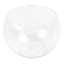 Tasting Plastic Bowl PS Sfere Shape Large Size Clear 150 ml (100 Units)