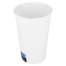 Kubki Papierowe ECO 16 Oz/480ml Białe Ø9cm (1.000 Sztuk)