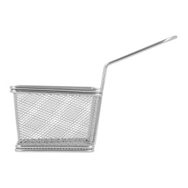 Mini Frytkownice Snackholder Stal 10x9x6cm (6 Sztuk)