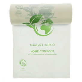 Rolka Torby Plastikowe Bio Home Compost 25x37cm (500 Sztuk)