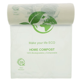 Rolka Torby Plastikowe Bio Home Compost 30x40cm (3000 Sztuk)