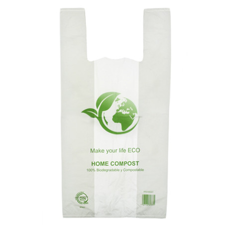 Torba Foliowa Koszulka Bio Home Compost 40x50cm 17,25µm (1.000 Sztuk)