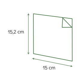 Miski Tłuszczoodporny Otwarte 2L 15x15,2cm Białe (100 Sztuk)