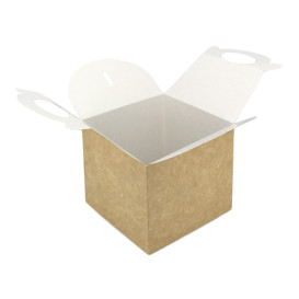 Menubox Kraft 131x131x115mm (25 Sztuk)