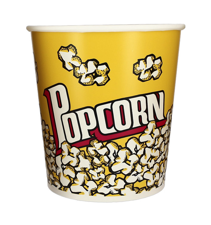 Pudełka na Popcorn 3900ml 18,1x14,2x19,4cm (25 Sztuk)