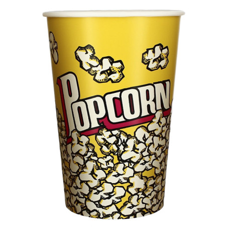 Pudełka na Popcorn 1380ml 12,4x9x17cm (500 Sztuk)