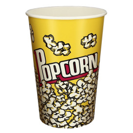 Pudełka na Popcorn 1380ml 12,4x9x17cm (500 Sztuk)