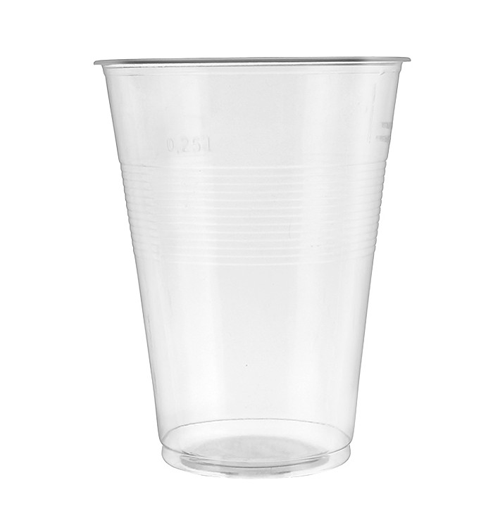 Kubki Plastikowe PP Przezroczyste 350ml (50 Sztuk)