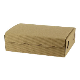 Pudełka na Czekoladki i Cukierki Kraft 20x13x5,5cm 1000g (100 Sztuk)