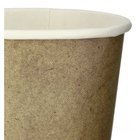 Kubki Papierowe 12Oz/385ml Kraft Ø7,5cm (55 Sztuk)