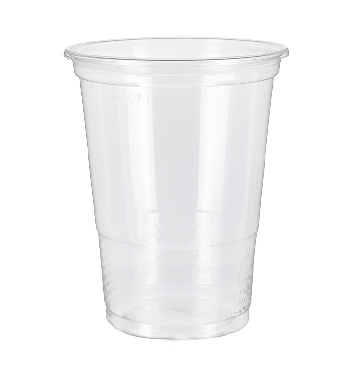 Kubki Plastikowe PP Przezroczyste 500ml Ø9,4cm (50 Sztuk)