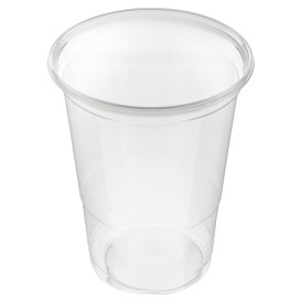 Kubki Plastikowe PP Przezroczyste 500ml Ø9,4cm (50 Sztuk)