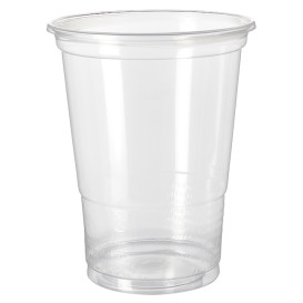 Kubki Plastikowe PP Przezroczyste 500ml Ø9,4cm (50 Sztuk)