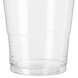 Kubki Plastikowe PP Przezroczyste 500ml Ø9,4cm (50 Sztuk)