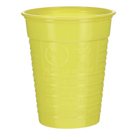 Kubki Plastikowe PS Żółty 200ml Ø7cm (1.500 Sztuk)