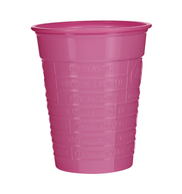 Kubki Plastikowe PS Fuchsia 200ml Ø7cm (1.500 Sztuk)