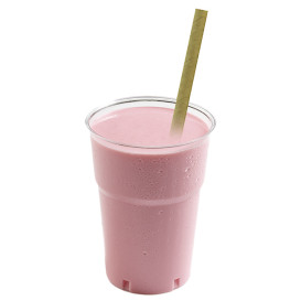 Słomki Prosto Papierowe Kraft Smoothie Ø8mm 19,7cm (500 Sztuk)