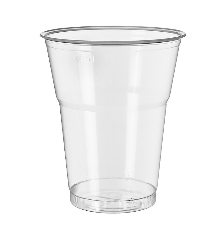 Wielokrotnego użytku Kubki PS "Diamant" Szkło 300ml Ø8cm (400 Sztuk)