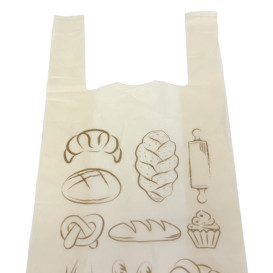 Torba na koszulki Chleb Home Compost "Bakery" 30x60cm (100 Sztuk)