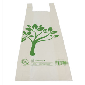 Torba na koszulki Chleb Home Compost "Be Eco!" 30x60cm (100 Sztuk)