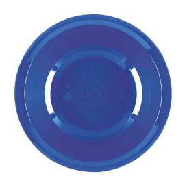 Talerz Plastikowe Głębokie Niebieski Mediterraneo Round PP Ø195mm (600 Sztuk)