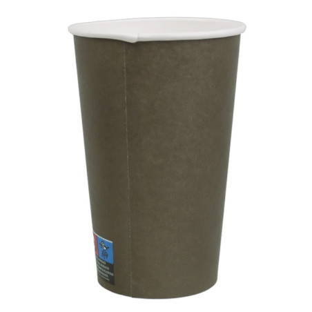 Kubek Papierowy Brązowy 16Oz/480ml Ø9,0cm (1.000 Sztuk)