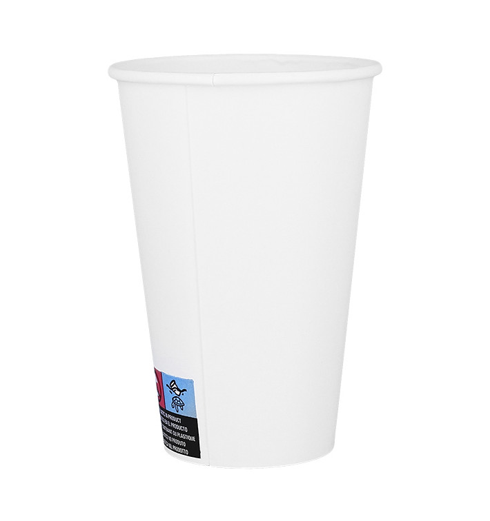 Kubki Papierowe ECO 12 Oz/360ml Białe Ø8cm (50 Sztuk)