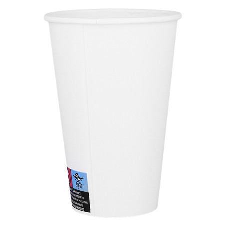 Kubki Papierowe ECO 12 Oz/360ml Białe Ø8cm (50 Sztuk)