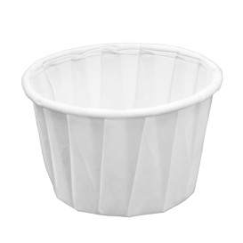 Pleated Paper Souffle Cup 37ml (5000 Units)