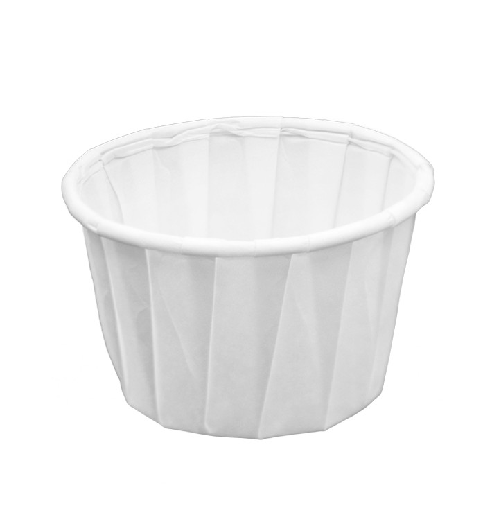 Pleated Paper Souffle Cup 37ml (5000 Units)