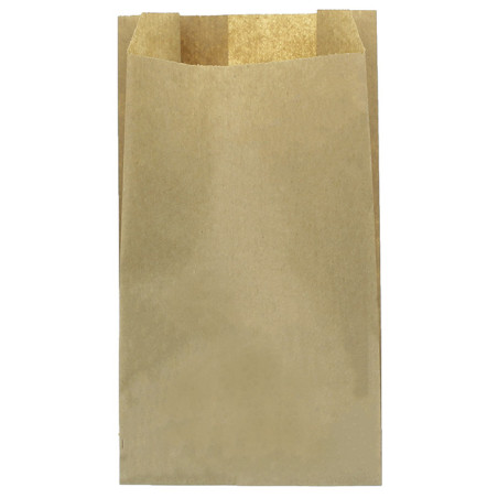 Torba Papierowa Kraft bez Uchwytów 25+8x36cm (100 Sztuk)