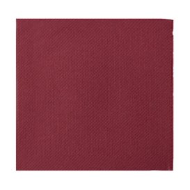 Serwetki Papierowe Micro Dot 20x20cm 2C Bordeaux (2.400 Sztuk)