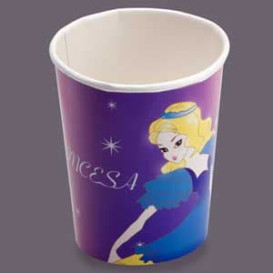 Paper Cup Princess Design 200 ml (500 Units)