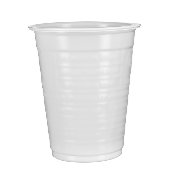 Kubki Plastikowe PS Białe 200ml Ø7,0cm (3.000 Sztuk)