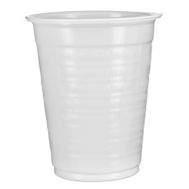 Kubki Plastikowe PS Białe 200ml Ø7,0cm (100 Sztuk)