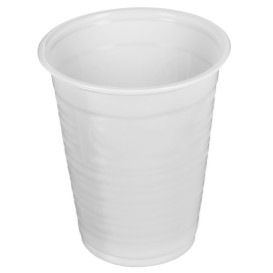 Kubki Plastikowe PS Białe 200ml Ø7,0cm (100 Sztuk)