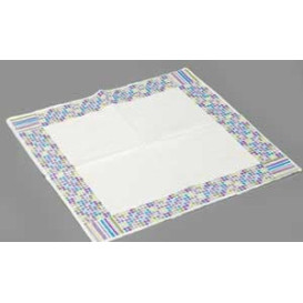 Paper Napkin Stripes and Moles Design 33x33cm (500 Units)