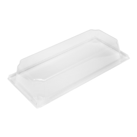 Wieczko Plastikowe PET do pojemnika 410ml 19,6x8,6x3,2cm (12 Sztuk)