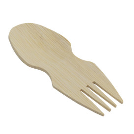 Widelczyki Spork Bambusowe 9cm (240 Sztuk)