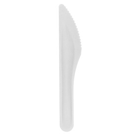 Nóż Trzciny Cukrowejowe Biale 16cm (50 sztuk)