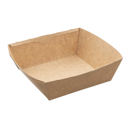 Pojemnik Papierowy Kraft na Sałatkę 750ml 19x16x5cm (300 Sztuk)